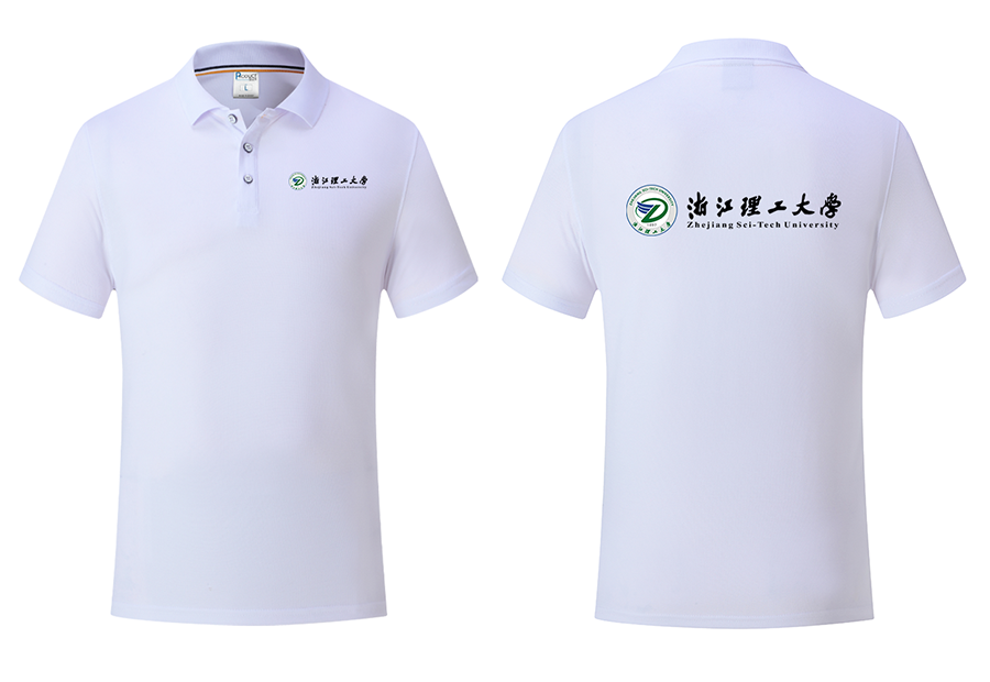 天猫蓝之旺携手浙江理工大学下沙校区，定制青春活力团体服polo衫
